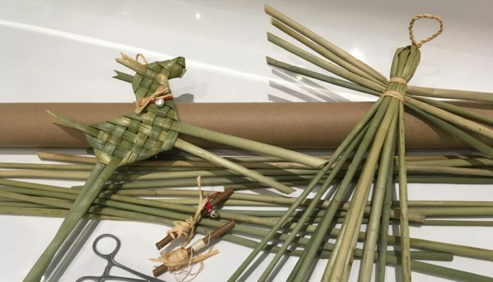 Festive Rush Decorations Workshop at Gilbert White's House & Gardens
