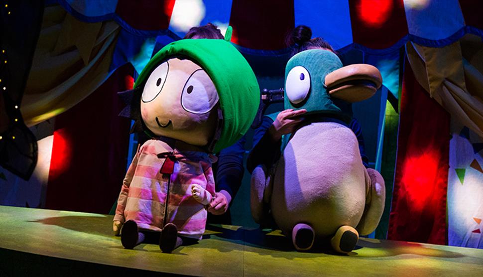 Sarah and Duck's Big Top Birthday at Nuffield Southampton Theatres Campus