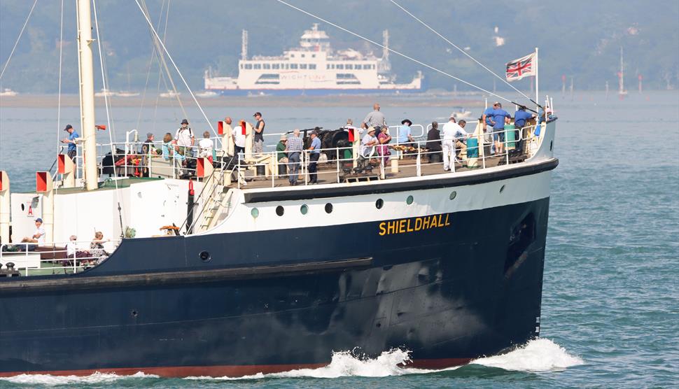 Steamship Shieldhall, pic Andrew Cooke