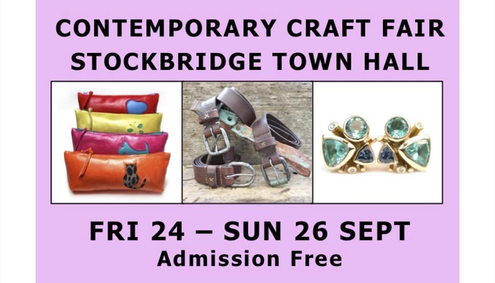 The Stockbridge Town Hall Contemporary Craft Fair 2021 Visit Hampshire