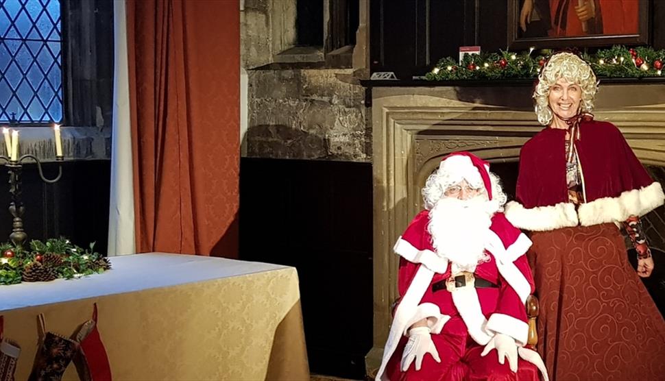 Visit Father Christmas at Tudor House & Garden