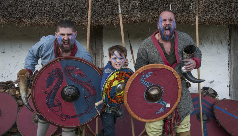 Ēostre with the Saxons at Butser Ancient Farm