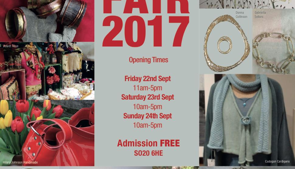 The Stockbridge Town Hall Contemporary Craft Fair 2017