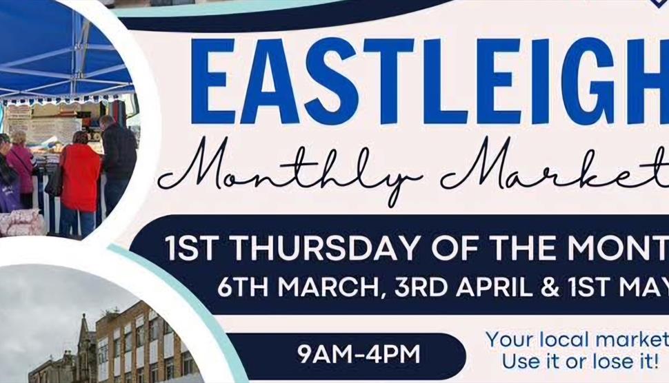 Eastleigh Monthly Market poster