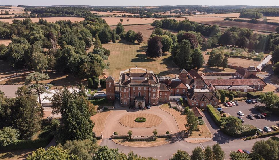 Oakley Hall in the Summer