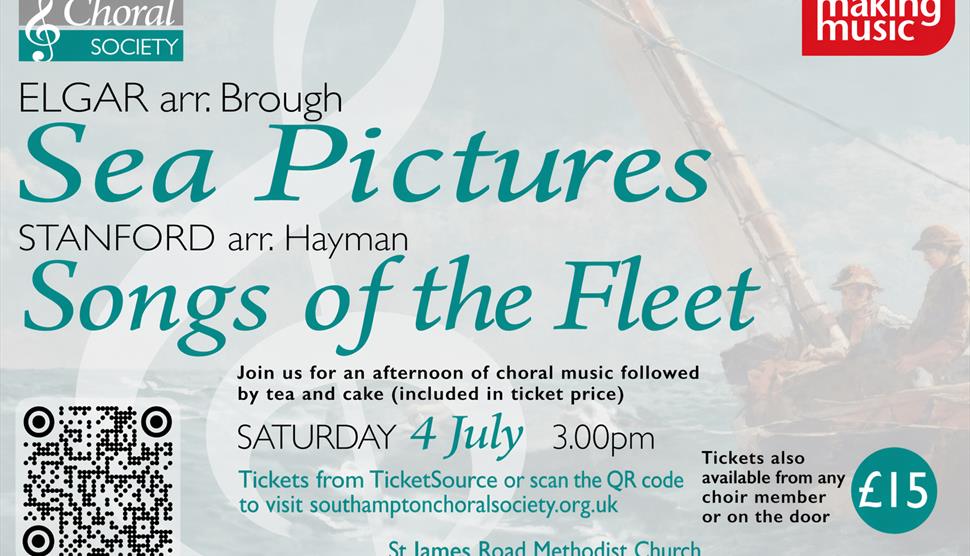 Sea Pictures Concert flyer