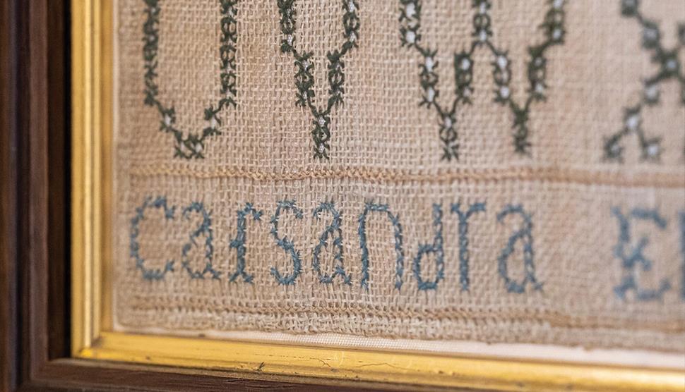 Sewing Circle at Jane Austen's House, photo by Luke Shears