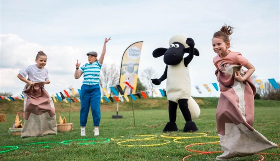 Four Seasons Hotel Hampshire Shaun the Sheep Farmathlon