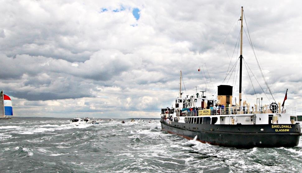 SS Shieldhall Afternoon Docks History Cruise and see 5 Cruise Ships