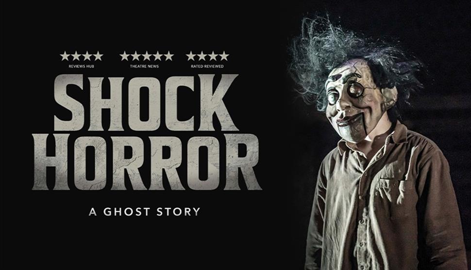 Poster for Shock Horror at the New Theatre Royal in Portsmouth
