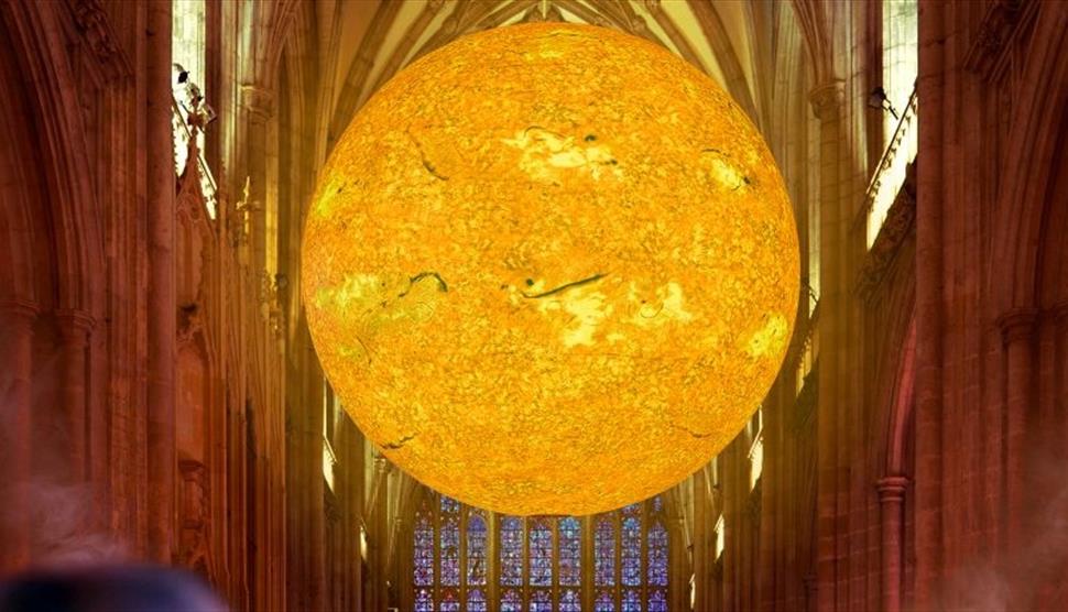 Here Comes the Sun at Winchester Cathedral