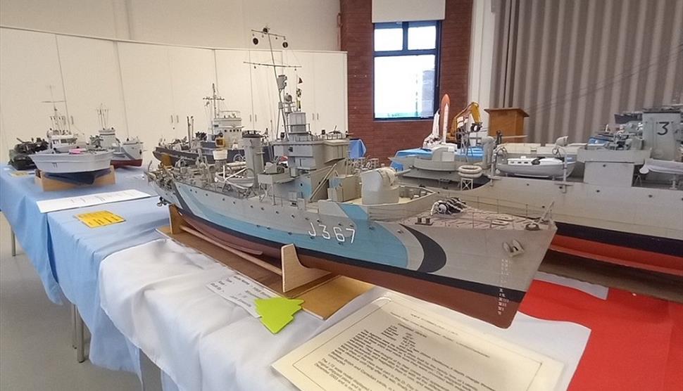 Display from the South Coast Modellers at The D-Day Story