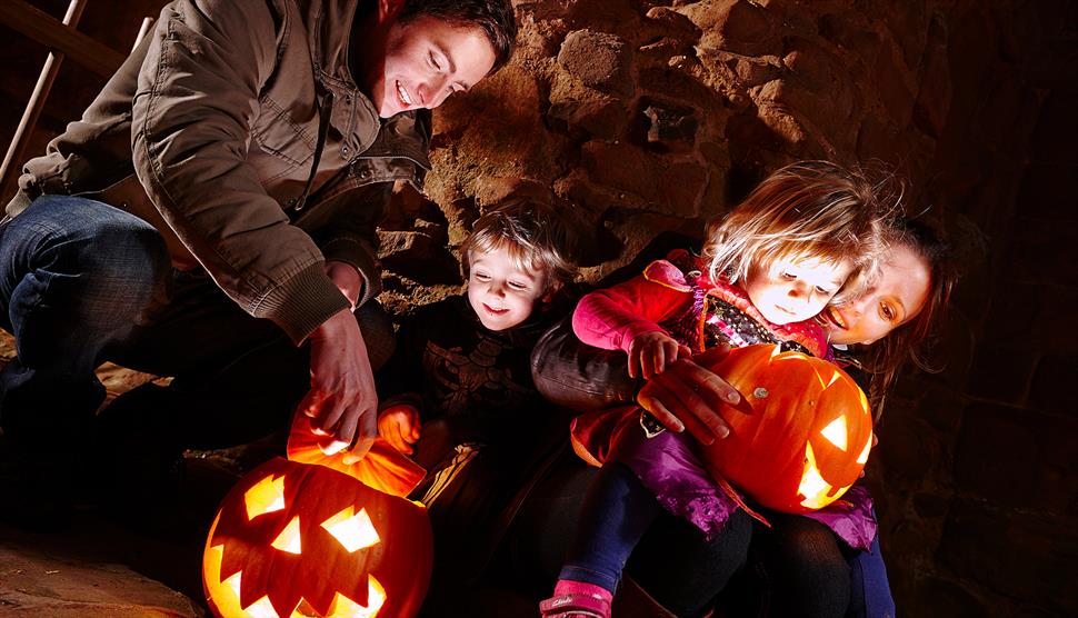 Spooky Castle at Portchester Castle