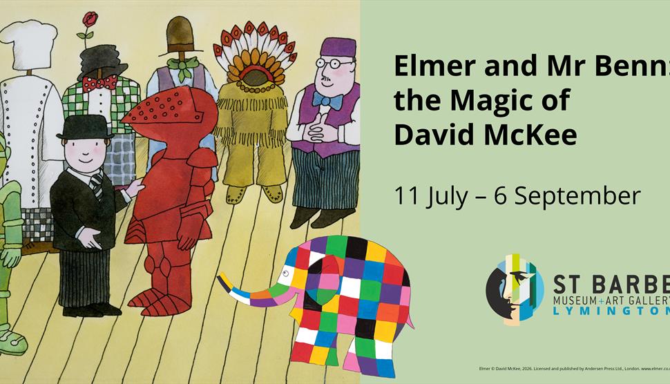 Elmer and Mr Benn: the Magic of David McKee