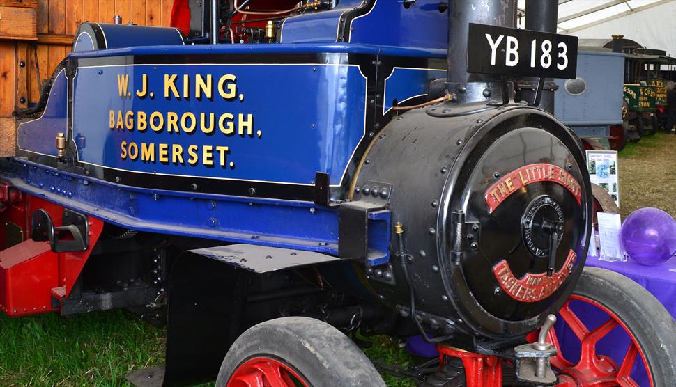 The Little Giant Steam Lorry at Winchester City Museum