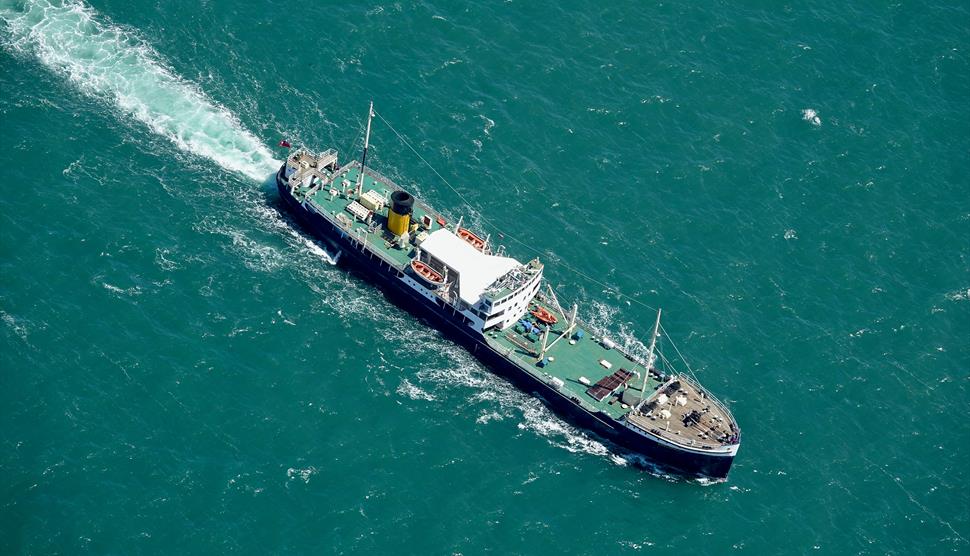 Steamship Shieldhall Cruise to see the Solent Forts