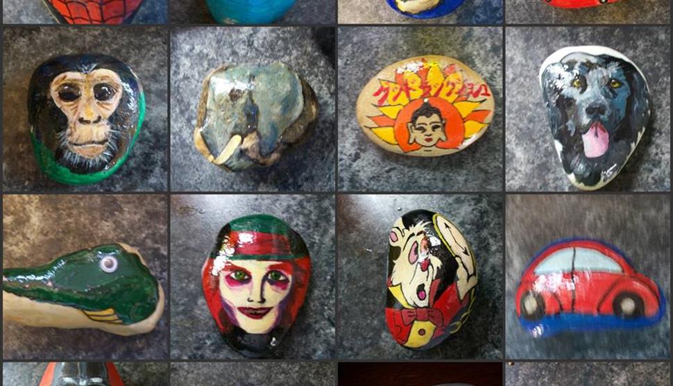 Stone Painting at Eling Tide Mill Experience