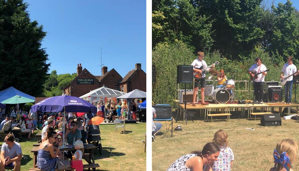 Summer Garden Party at The George Inn