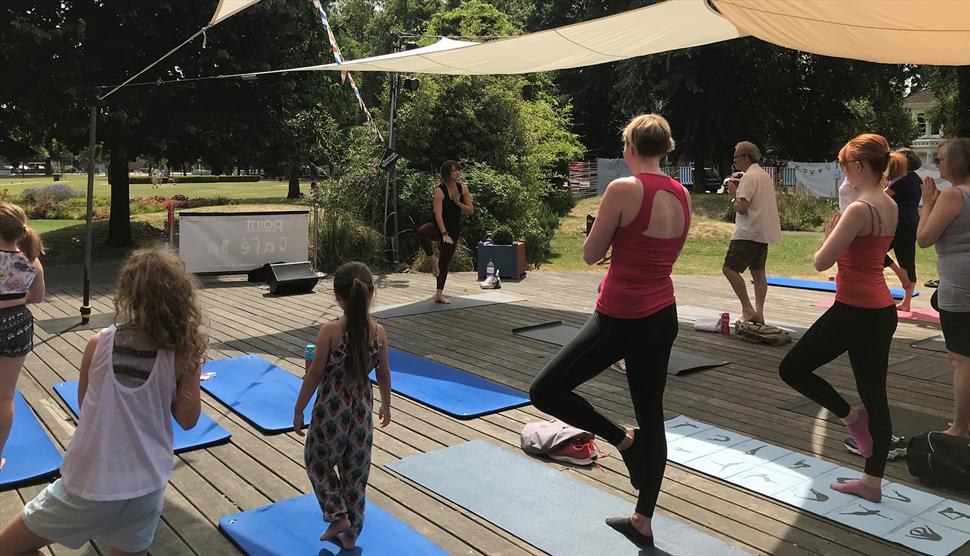 Summer Social: Wellbeing Yoga at The Point