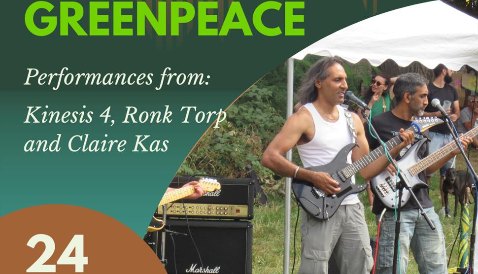 Gigging for Greenpeace at The Art House