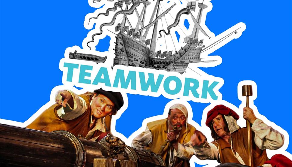 Poster for Teamwork – Pioneers at the Mary Rose