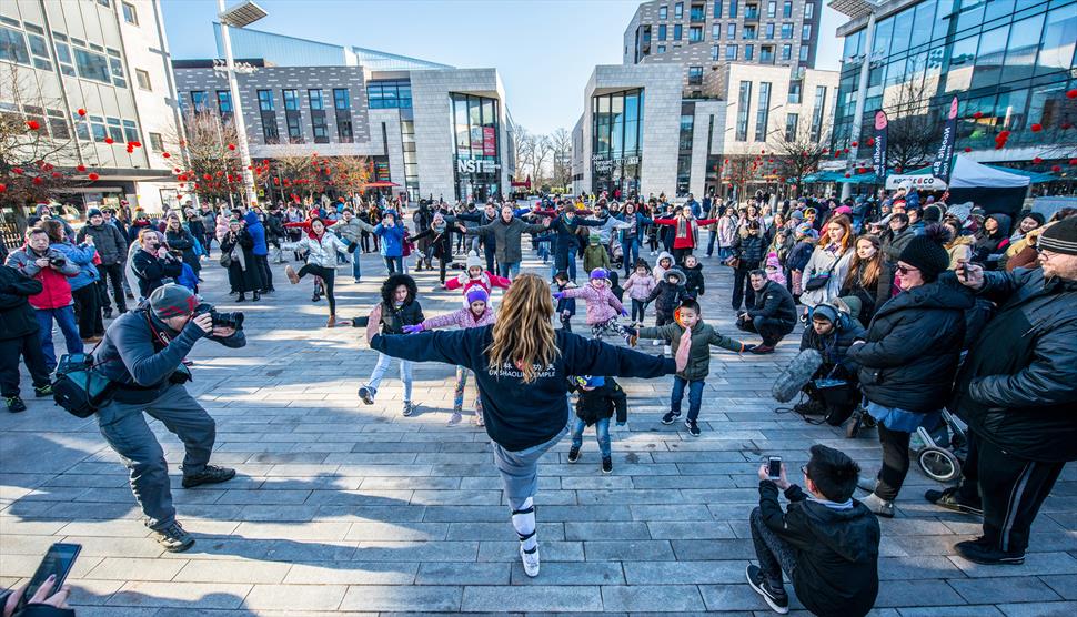 World Tai Chi & Qigong Day 2019 at Southampton Guildhall Square