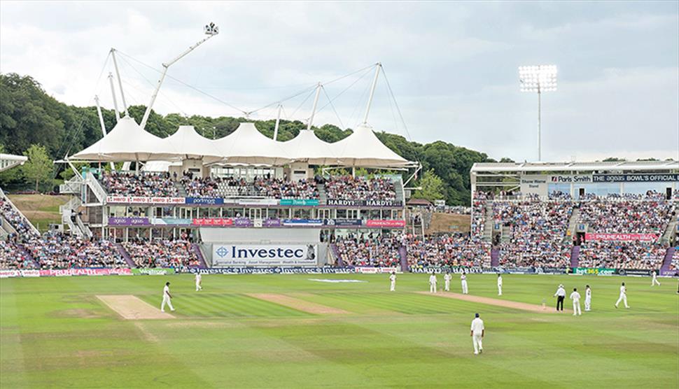 England v India Test Match at The Ageas Bowl