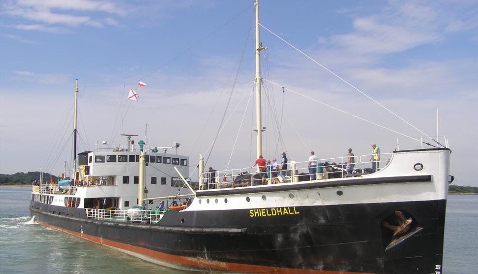 SS Shieldhall Mouth of the Solent Cruise