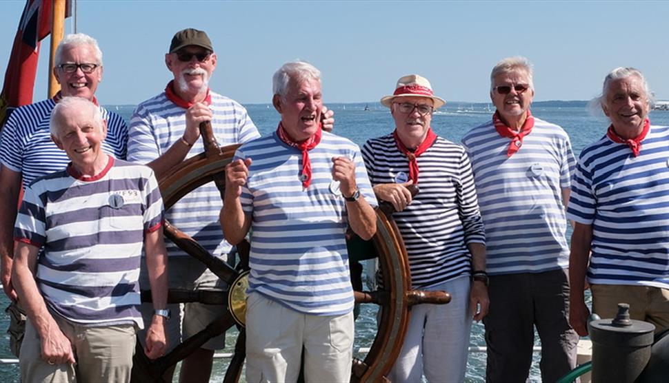 Steamship Shieldhall Cruise to The Solent with the Selsea Shantymen.
