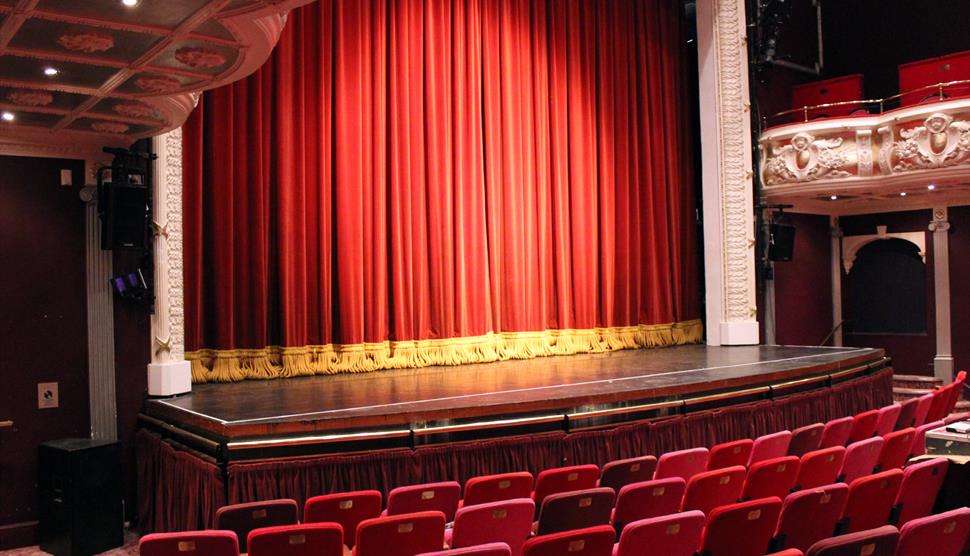 picture of stage at Theatre Royal Winchester
