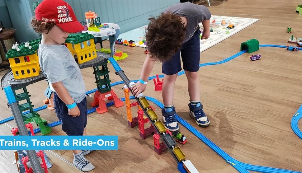 Trains, Tracks & Ramp play sessions at Sky Park Farm