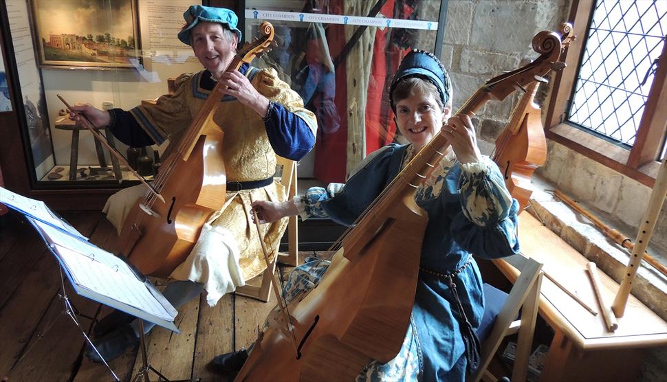 Tudor Musicians at Westgate Museum