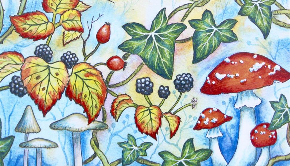 Creative Footsteps: Autumn Watercolour Workshop at Chawton House