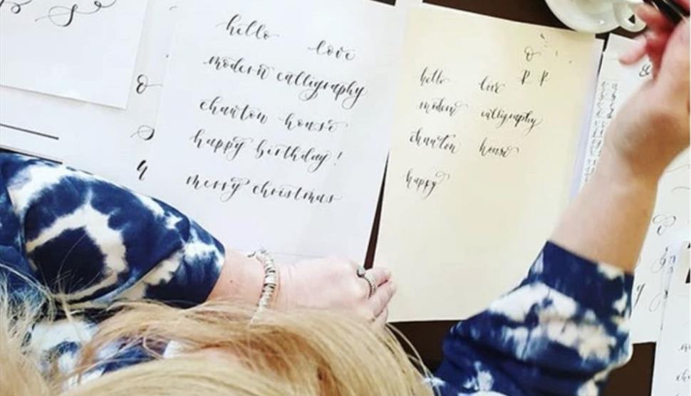 Modern Dip Pen Calligraphy Workshop at Chawton House