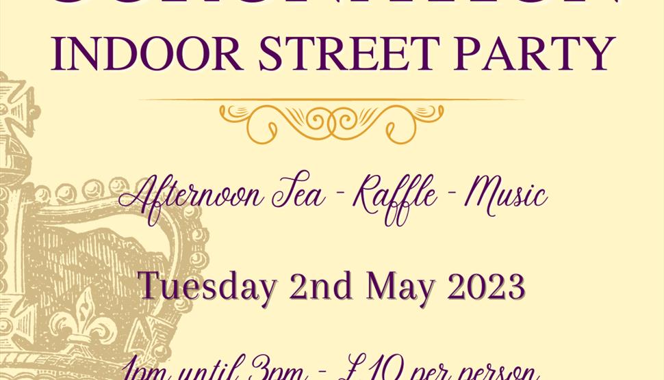 Coronation Indoor Street Party in Portchester Community Centre