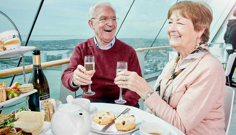 Valentine's High Tea at Emirates Spinnaker Tower