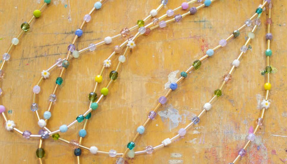 Beaded necklaces