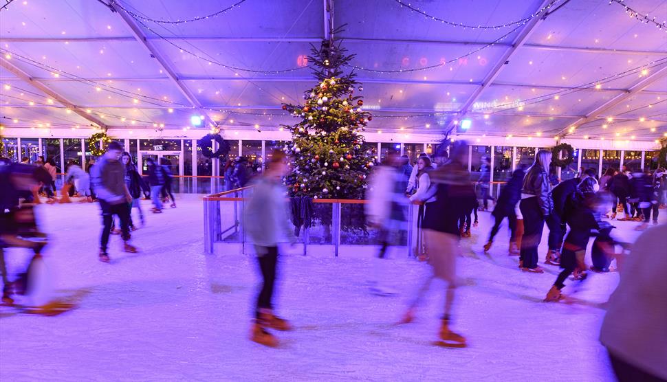 Skate at Westquay on Ice, Southampton