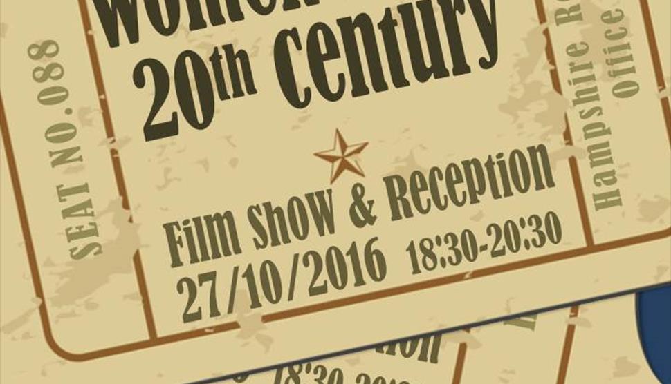 Women in the 20th Century: Film Show & Reception