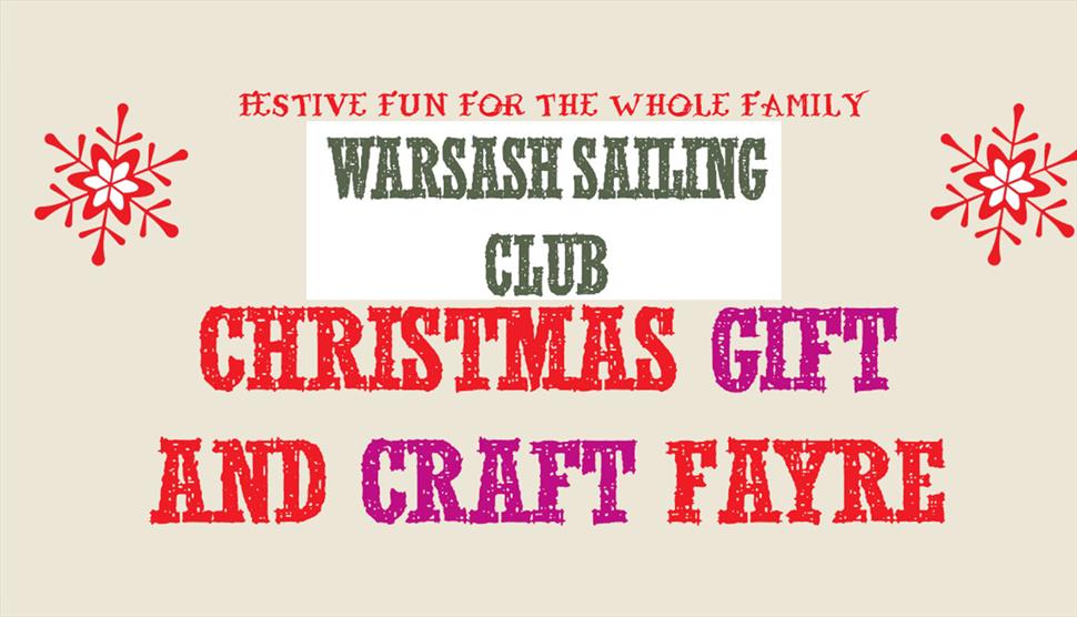 Warsash Sailing Club Christmas Craft and Gift Fair