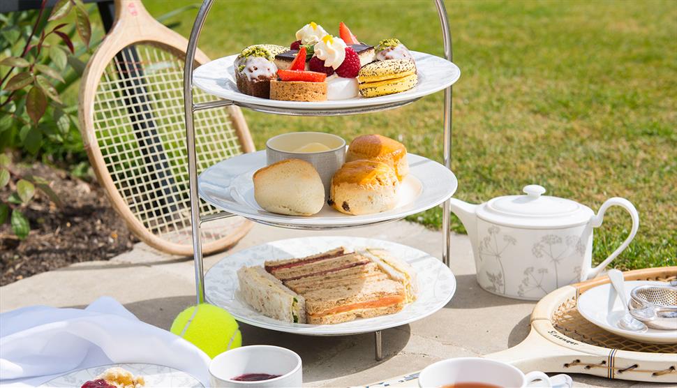 Wimbledon Afternoon Tea at Chewton Glen Hotel