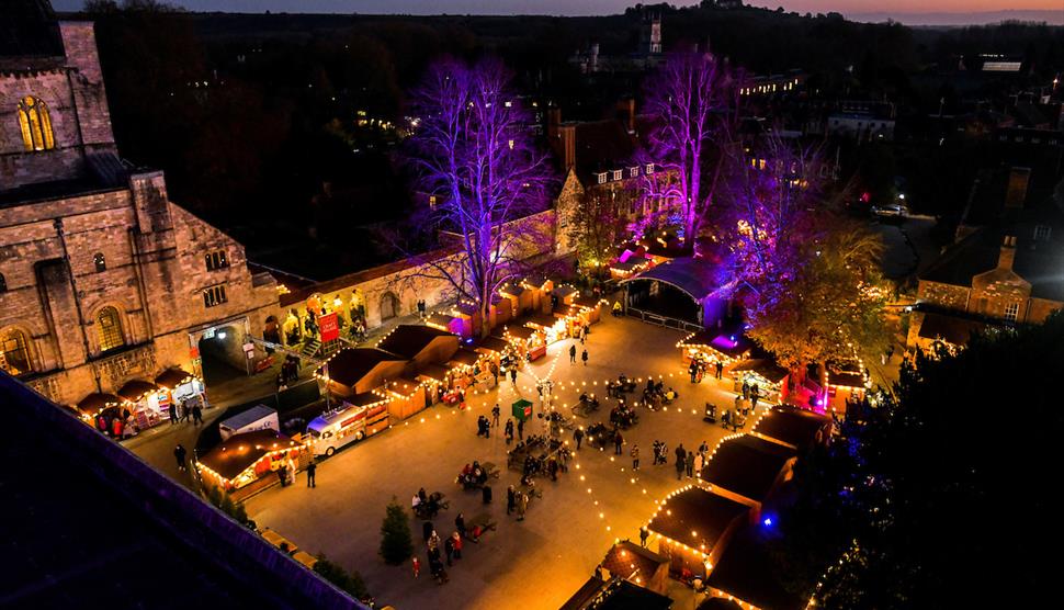 Winchester Cathedral Christmas Market Visit Hampshire