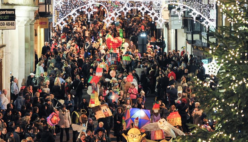 Winchester Cathedral Lantern Parade Visit Hampshire