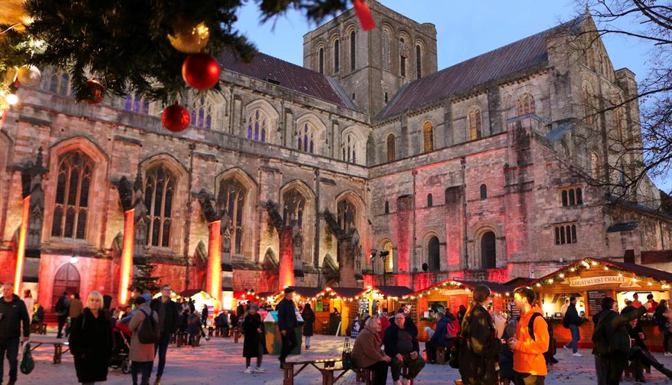 Winchester Cathedral Christmas Market Visit Hampshire