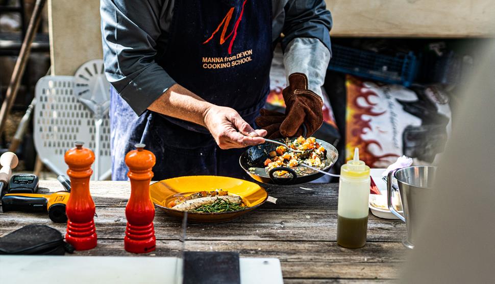 An Introduction to Traditional Woodfired Cooking at Season Cookery School, Lainston House