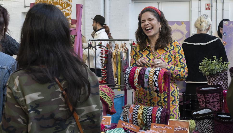 Trader at Recent Craft & Flea Event