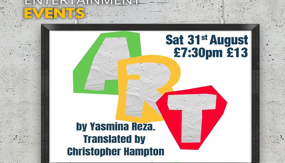 Poster for ART at the Station Theatre