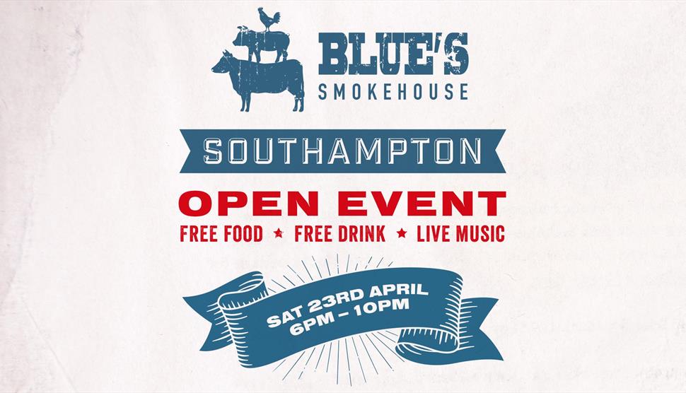 Blue's Smokehouse Southampton Grand Opening