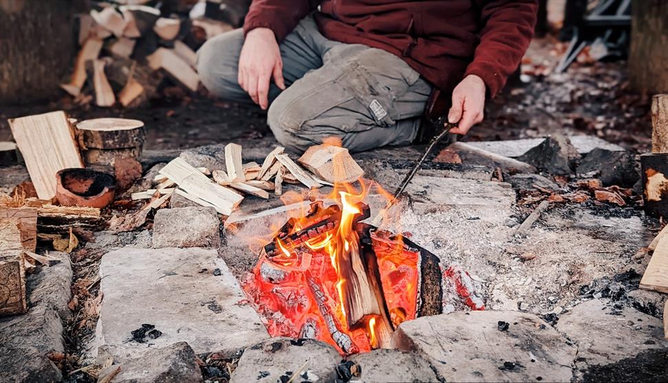 Men's Woodland Bushcraft Retreat at the Sustainability Centre