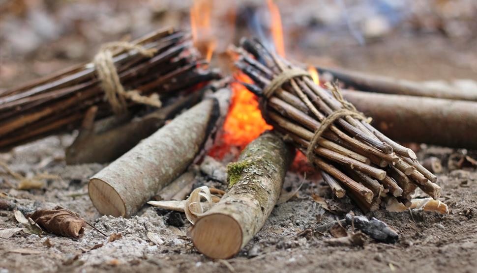 Family Bushcraft at Lepe Country Park